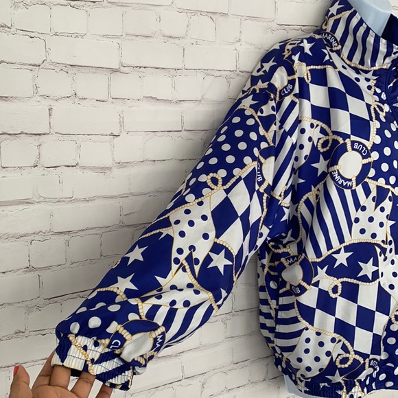 90’s Marine Club windbreaker Lightweight jacket size Large - Picture 3 of 7